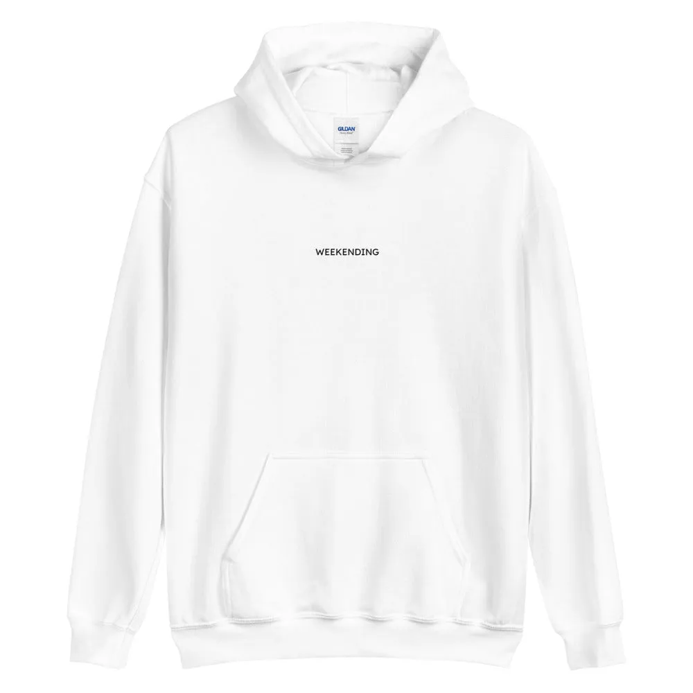 Weekending Hoodie in White or Grey