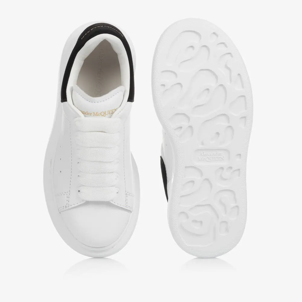 White & Black Oversized Trainers