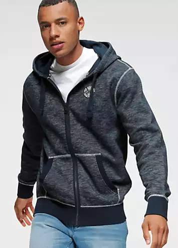 Zipped Hoodie by H.I.S | Look Again