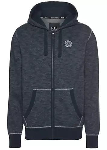 Zipped Hoodie by H.I.S | Look Again